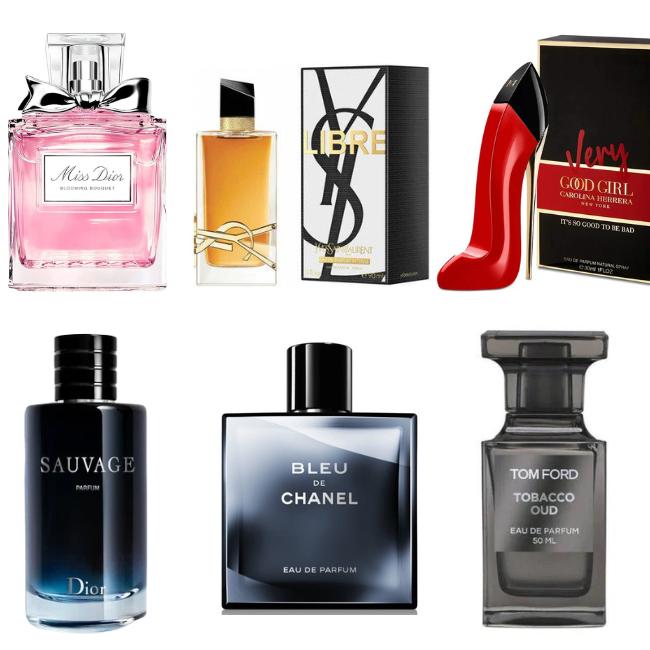 International brand perfumes