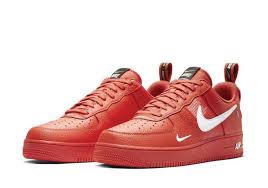 Nike Air Force red حذاء